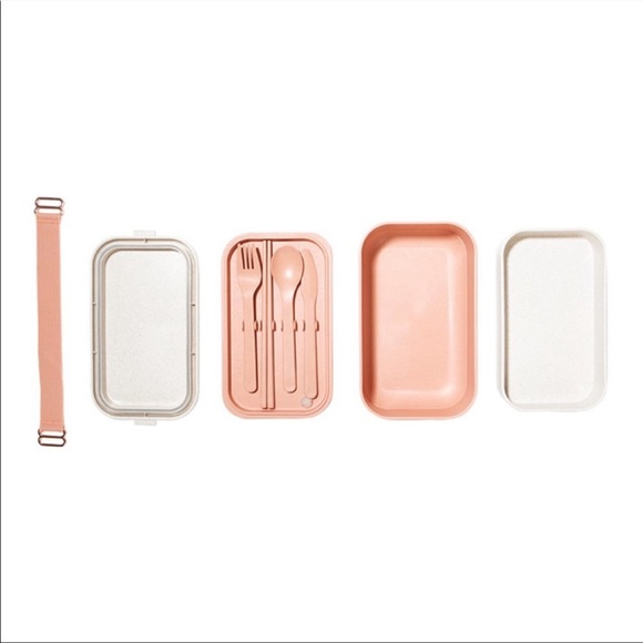 Our Place Layered Lunchbox with Utensils - Picture 2 of 12